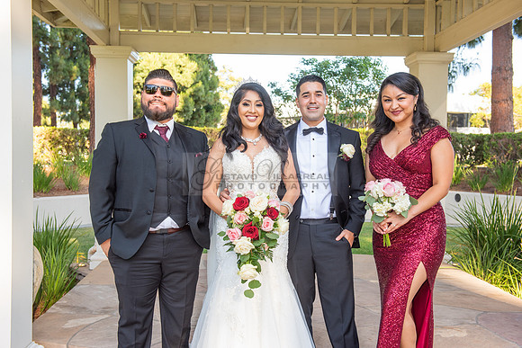 Alejandro and Monique wedding celebration, reception at Turnip Rose Promenade and Gardens banquet hall in Costa Mesa Ca. photography and videography by Gustavo Villarreal 323-633-8283
