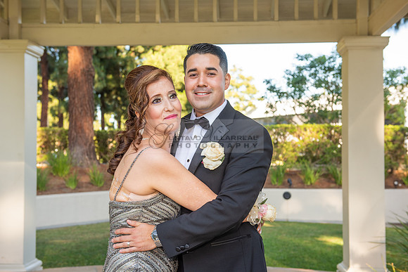 Alejandro and Monique wedding celebration, reception at Turnip Rose Promenade and Gardens banquet hall in Costa Mesa Ca. photography and videography by Gustavo Villarreal 323-633-8283