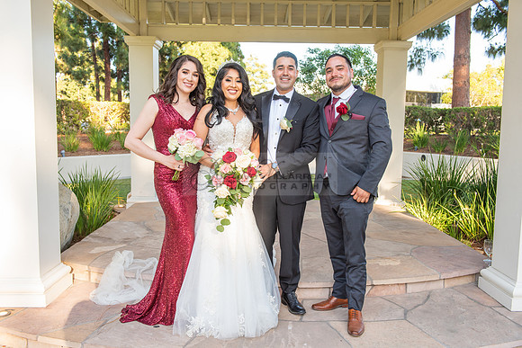 Alejandro and Monique wedding celebration, reception at Turnip Rose Promenade and Gardens banquet hall in Costa Mesa Ca. photography and videography by Gustavo Villarreal 323-633-8283