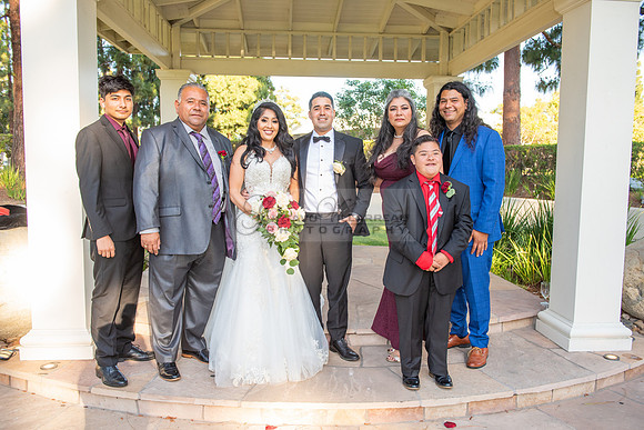 Alejandro and Monique wedding celebration, reception at Turnip Rose Promenade and Gardens banquet hall in Costa Mesa Ca. photography and videography by Gustavo Villarreal 323-633-8283