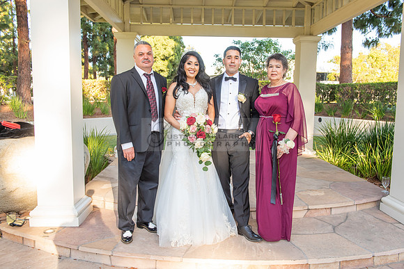 Alejandro and Monique wedding celebration, reception at Turnip Rose Promenade and Gardens banquet hall in Costa Mesa Ca. photography and videography by Gustavo Villarreal 323-633-8283