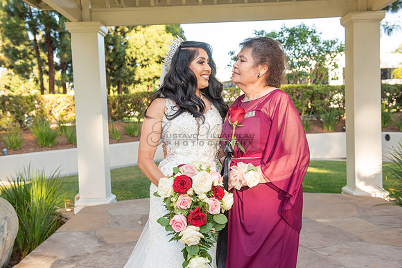 Alejandro and Monique wedding celebration, reception at Turnip Rose Promenade and Gardens banquet hall in Costa Mesa Ca. photography and videography by Gustavo Villarreal 323-633-8283
