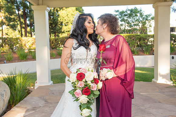 Alejandro and Monique wedding celebration, reception at Turnip Rose Promenade and Gardens banquet hall in Costa Mesa Ca. photography and videography by Gustavo Villarreal 323-633-8283