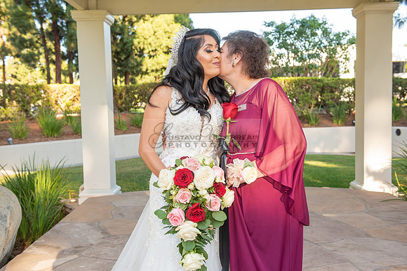 Alejandro and Monique wedding celebration, reception at Turnip Rose Promenade and Gardens banquet hall in Costa Mesa Ca. photography and videography by Gustavo Villarreal 323-633-8283