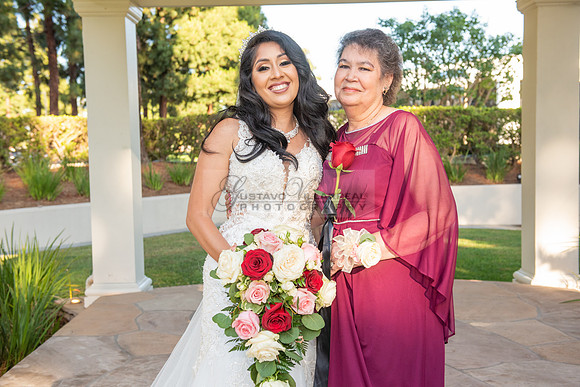 Alejandro and Monique wedding celebration, reception at Turnip Rose Promenade and Gardens banquet hall in Costa Mesa Ca. photography and videography by Gustavo Villarreal 323-633-8283