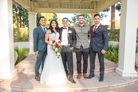 Alejandro and Monique wedding celebration, reception at Turnip Rose Promenade and Gardens banquet hall in Costa Mesa Ca. photography and videography by Gustavo Villarreal 323-633-8283