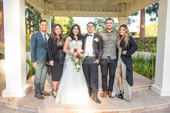 Alejandro and Monique wedding celebration, reception at Turnip Rose Promenade and Gardens banquet hall in Costa Mesa Ca. photography and videography by Gustavo Villarreal 323-633-8283