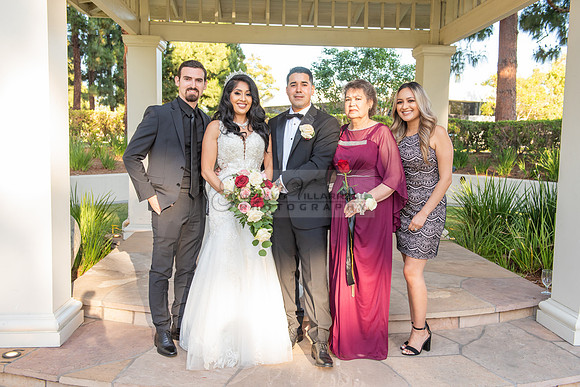 Alejandro and Monique wedding celebration, reception at Turnip Rose Promenade and Gardens banquet hall in Costa Mesa Ca. photography and videography by Gustavo Villarreal 323-633-8283