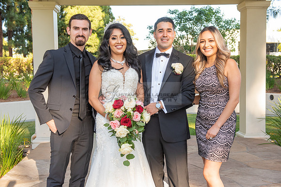Alejandro and Monique wedding celebration, reception at Turnip Rose Promenade and Gardens banquet hall in Costa Mesa Ca. photography and videography by Gustavo Villarreal 323-633-8283