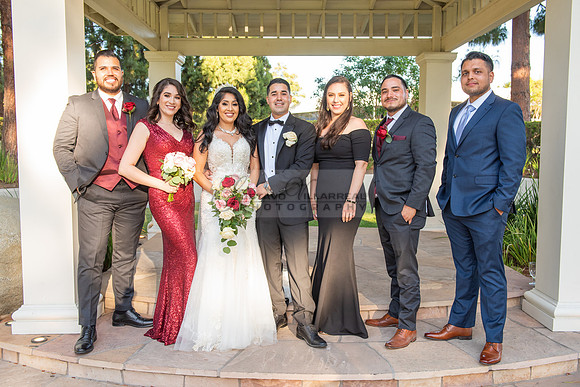 Alejandro and Monique wedding celebration, reception at Turnip Rose Promenade and Gardens banquet hall in Costa Mesa Ca. photography and videography by Gustavo Villarreal 323-633-8283