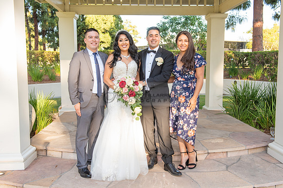 Alejandro and Monique wedding celebration, reception at Turnip Rose Promenade and Gardens banquet hall in Costa Mesa Ca. photography and videography by Gustavo Villarreal 323-633-8283