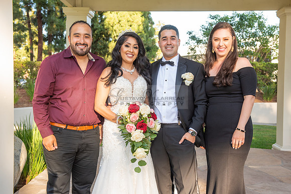 Alejandro and Monique wedding celebration, reception at Turnip Rose Promenade and Gardens banquet hall in Costa Mesa Ca. photography and videography by Gustavo Villarreal 323-633-8283