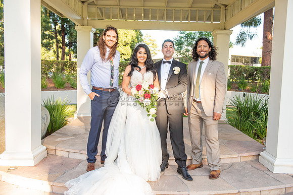 Alejandro and Monique wedding celebration, reception at Turnip Rose Promenade and Gardens banquet hall in Costa Mesa Ca. photography and videography by Gustavo Villarreal 323-633-8283