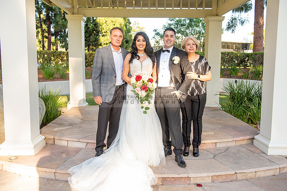 Alejandro and Monique wedding celebration, reception at Turnip Rose Promenade and Gardens banquet hall in Costa Mesa Ca. photography and videography by Gustavo Villarreal 323-633-8283