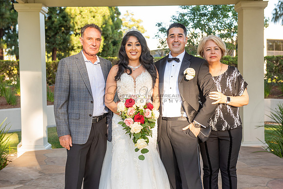 Alejandro and Monique wedding celebration, reception at Turnip Rose Promenade and Gardens banquet hall in Costa Mesa Ca. photography and videography by Gustavo Villarreal 323-633-8283