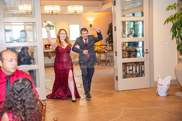 Alejandro and Monique wedding celebration, reception at Turnip Rose Promenade and Gardens banquet hall in Costa Mesa Ca. photography and videography by Gustavo Villarreal 323-633-8283