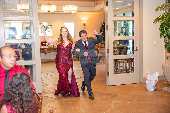 Alejandro and Monique wedding celebration, reception at Turnip Rose Promenade and Gardens banquet hall in Costa Mesa Ca. photography and videography by Gustavo Villarreal 323-633-8283