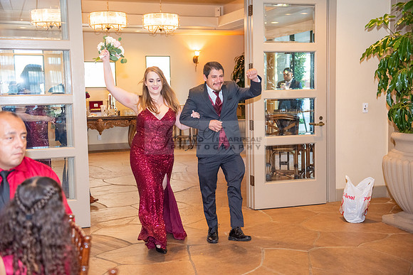 Alejandro and Monique wedding celebration, reception at Turnip Rose Promenade and Gardens banquet hall in Costa Mesa Ca. photography and videography by Gustavo Villarreal 323-633-8283