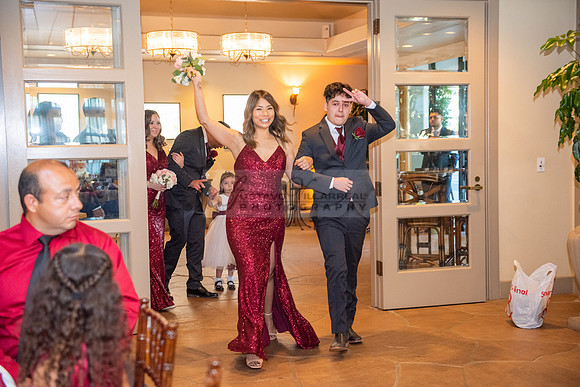 Alejandro and Monique wedding celebration, reception at Turnip Rose Promenade and Gardens banquet hall in Costa Mesa Ca. photography and videography by Gustavo Villarreal 323-633-8283
