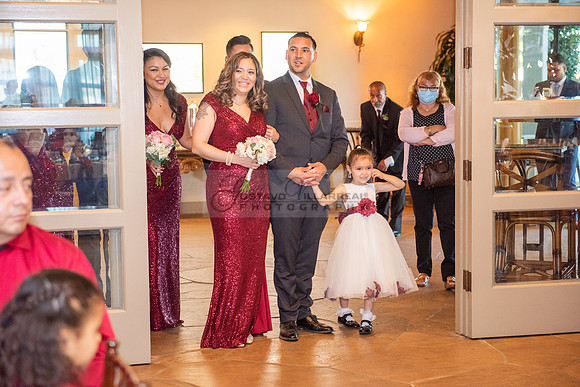 Alejandro and Monique wedding celebration, reception at Turnip Rose Promenade and Gardens banquet hall in Costa Mesa Ca. photography and videography by Gustavo Villarreal 323-633-8283
