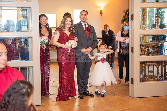 Alejandro and Monique wedding celebration, reception at Turnip Rose Promenade and Gardens banquet hall in Costa Mesa Ca. photography and videography by Gustavo Villarreal 323-633-8283