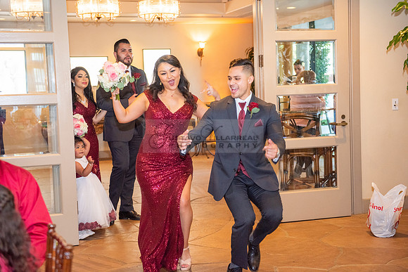 Alejandro and Monique wedding celebration, reception at Turnip Rose Promenade and Gardens banquet hall in Costa Mesa Ca. photography and videography by Gustavo Villarreal 323-633-8283
