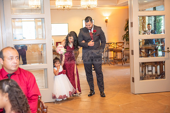 Alejandro and Monique wedding celebration, reception at Turnip Rose Promenade and Gardens banquet hall in Costa Mesa Ca. photography and videography by Gustavo Villarreal 323-633-8283