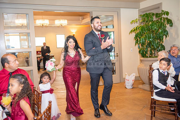 Alejandro and Monique wedding celebration, reception at Turnip Rose Promenade and Gardens banquet hall in Costa Mesa Ca. photography and videography by Gustavo Villarreal 323-633-8283