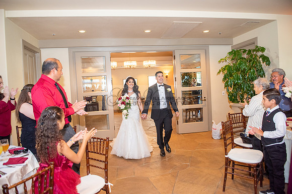 Alejandro and Monique wedding celebration, reception at Turnip Rose Promenade and Gardens banquet hall in Costa Mesa Ca. photography and videography by Gustavo Villarreal 323-633-8283