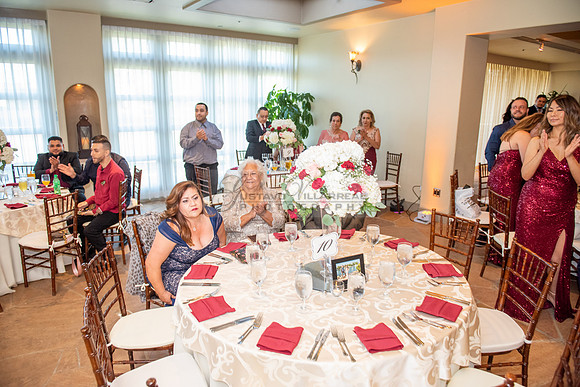 Alejandro and Monique wedding celebration, reception at Turnip Rose Promenade and Gardens banquet hall in Costa Mesa Ca. photography and videography by Gustavo Villarreal 323-633-8283