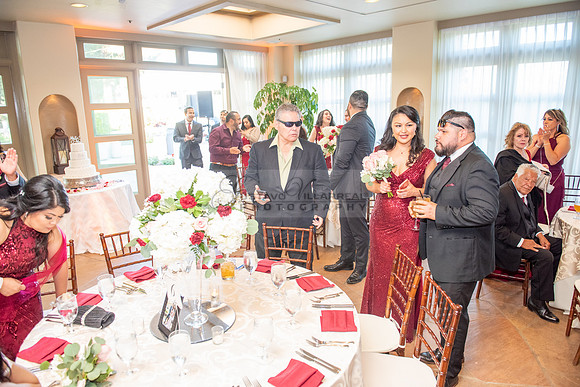 Alejandro and Monique wedding celebration, reception at Turnip Rose Promenade and Gardens banquet hall in Costa Mesa Ca. photography and videography by Gustavo Villarreal 323-633-8283