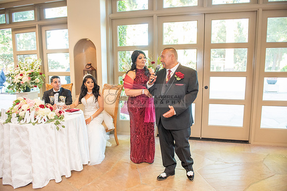 Alejandro and Monique wedding celebration, reception at Turnip Rose Promenade and Gardens banquet hall in Costa Mesa Ca. photography and videography by Gustavo Villarreal 323-633-8283