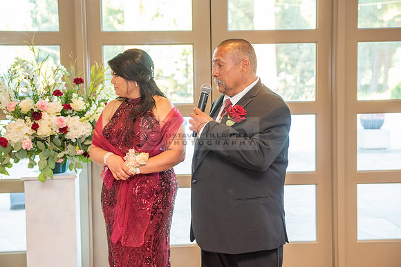 Alejandro and Monique wedding celebration, reception at Turnip Rose Promenade and Gardens banquet hall in Costa Mesa Ca. photography and videography by Gustavo Villarreal 323-633-8283