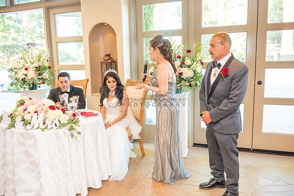 Alejandro and Monique wedding celebration, reception at Turnip Rose Promenade and Gardens banquet hall in Costa Mesa Ca. photography and videography by Gustavo Villarreal 323-633-8283