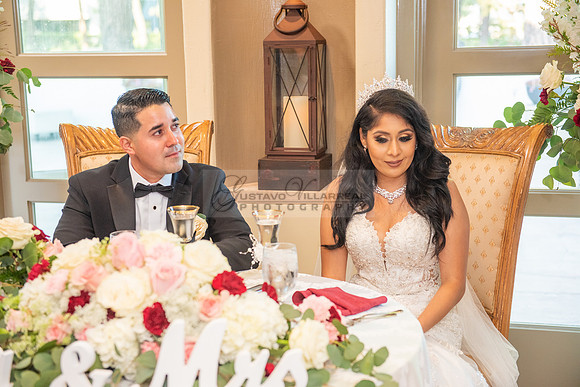 Alejandro and Monique wedding celebration, reception at Turnip Rose Promenade and Gardens banquet hall in Costa Mesa Ca. photography and videography by Gustavo Villarreal 323-633-8283