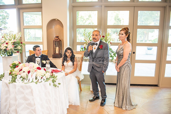 Alejandro and Monique wedding celebration, reception at Turnip Rose Promenade and Gardens banquet hall in Costa Mesa Ca. photography and videography by Gustavo Villarreal 323-633-8283