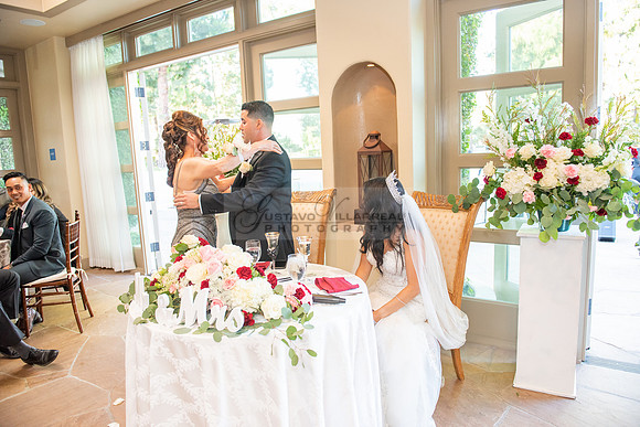 Alejandro and Monique wedding celebration, reception at Turnip Rose Promenade and Gardens banquet hall in Costa Mesa Ca. photography and videography by Gustavo Villarreal 323-633-8283