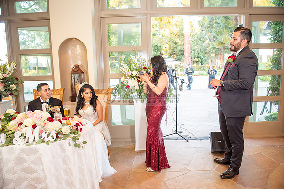 Alejandro and Monique wedding celebration, reception at Turnip Rose Promenade and Gardens banquet hall in Costa Mesa Ca. photography and videography by Gustavo Villarreal 323-633-8283