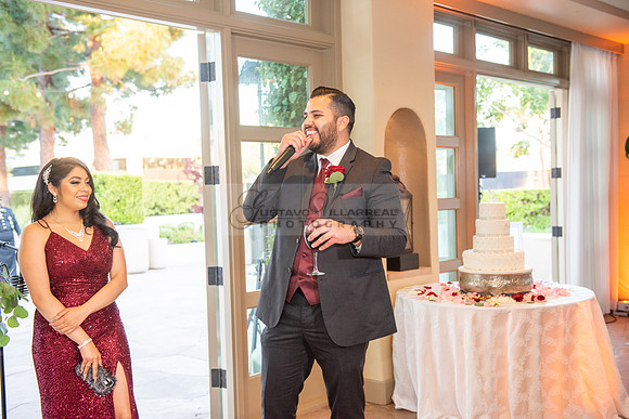 Alejandro and Monique wedding celebration, reception at Turnip Rose Promenade and Gardens banquet hall in Costa Mesa Ca. photography and videography by Gustavo Villarreal 323-633-8283