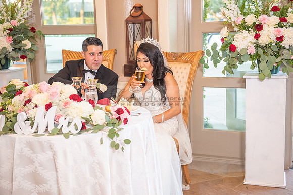 Alejandro and Monique wedding celebration, reception at Turnip Rose Promenade and Gardens banquet hall in Costa Mesa Ca. photography and videography by Gustavo Villarreal 323-633-8283