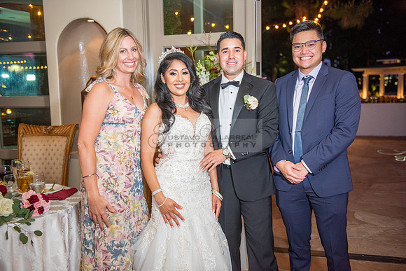 Alejandro and Monique wedding celebration, reception at Turnip Rose Promenade and Gardens banquet hall in Costa Mesa Ca. photography and videography by Gustavo Villarreal 323-633-8283