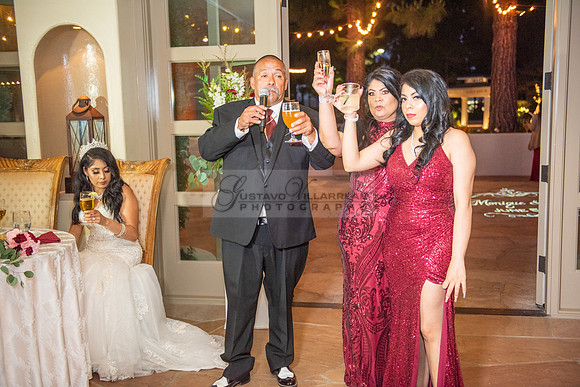 Alejandro and Monique wedding celebration, reception at Turnip Rose Promenade and Gardens banquet hall in Costa Mesa Ca. photography and videography by Gustavo Villarreal 323-633-8283