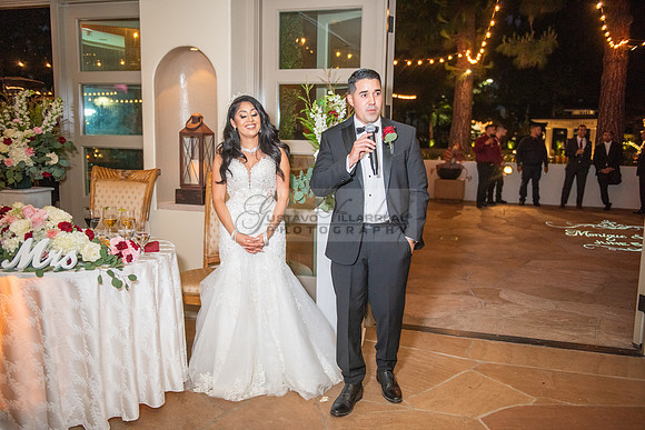 Alejandro and Monique wedding celebration, reception at Turnip Rose Promenade and Gardens banquet hall in Costa Mesa Ca. photography and videography by Gustavo Villarreal 323-633-8283