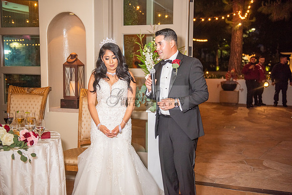 Alejandro and Monique wedding celebration, reception at Turnip Rose Promenade and Gardens banquet hall in Costa Mesa Ca. photography and videography by Gustavo Villarreal 323-633-8283