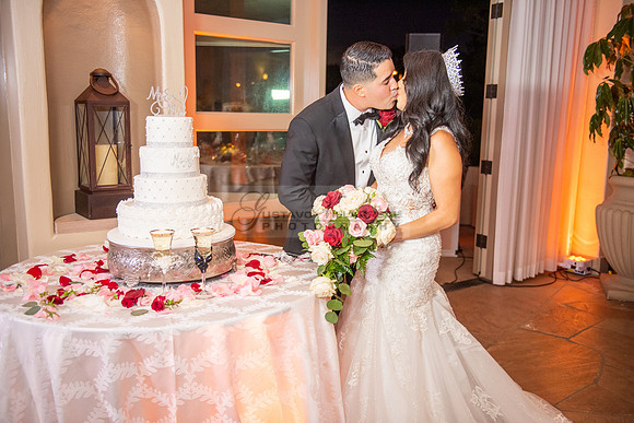 Alejandro and Monique wedding celebration, reception at Turnip Rose Promenade and Gardens banquet hall in Costa Mesa Ca. photography and videography by Gustavo Villarreal 323-633-8283