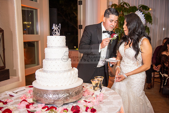 Alejandro and Monique wedding celebration, reception at Turnip Rose Promenade and Gardens banquet hall in Costa Mesa Ca. photography and videography by Gustavo Villarreal 323-633-8283