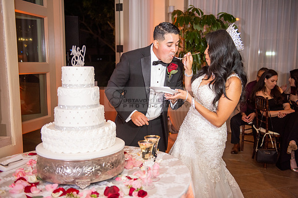 Alejandro and Monique wedding celebration, reception at Turnip Rose Promenade and Gardens banquet hall in Costa Mesa Ca. photography and videography by Gustavo Villarreal 323-633-8283