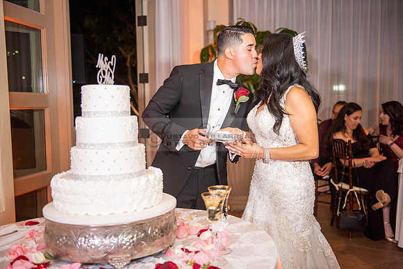 Alejandro and Monique wedding celebration, reception at Turnip Rose Promenade and Gardens banquet hall in Costa Mesa Ca. photography and videography by Gustavo Villarreal 323-633-8283