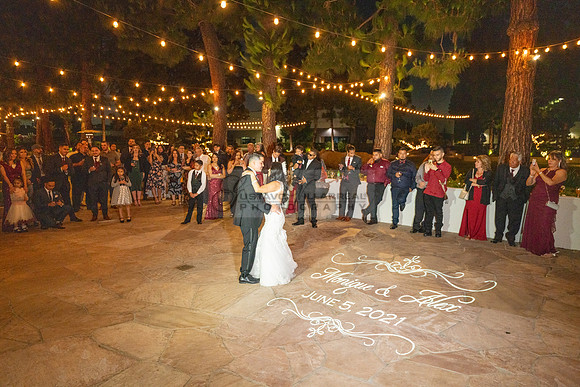Alejandro and Monique wedding celebration, reception at Turnip Rose Promenade and Gardens banquet hall in Costa Mesa Ca. photography and videography by Gustavo Villarreal 323-633-8283