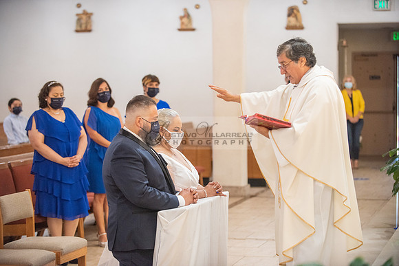 Gloria and Marco wedding celebration at Our Lady of Perpetual Church in Whittier Ca, photography by Gustavo Villarreal photography 323-633-8283